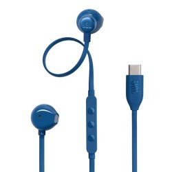 AURICOLARI TUNE 305C JBLT305CBLU IN-EAR CON CONNETTORE TIPO C - BLU