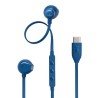 AURICOLARI TUNE 305C JBLT305CBLU IN-EAR CON CONNETTORE TIPO C - BLU