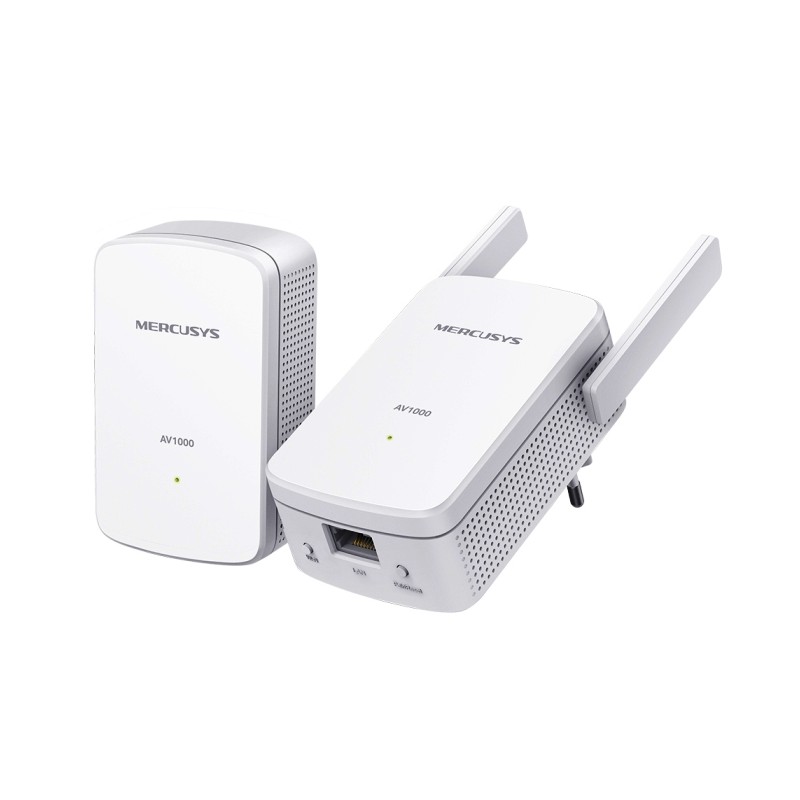 KIT ADATTATORE DI RETE POWERLINE MS-MP510KIT AV2 FINO A 1000 MBPS - WIRELESS 300MBPS
