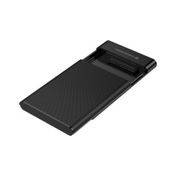 BOX ESTRNO PER HD 25 USB 32 GEN 1 DANTE06B NERO