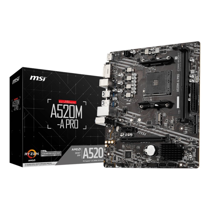 SCHEDA MADRE A520M-A PRO 7C96-001R SK AM4
