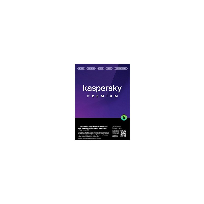 SOFTWARE ANTIVIRUS PREMIUM 1 ANNO 3 DISPOSITIVI ENVELOPE KL1047T5CFS-ENV
