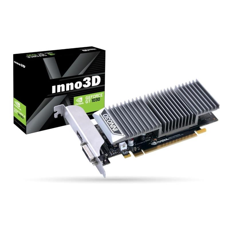 SCHEDA VIDEO GEFORCE GT1030 0DB N1030-1SDV-E5BL 2 GB PCI-E