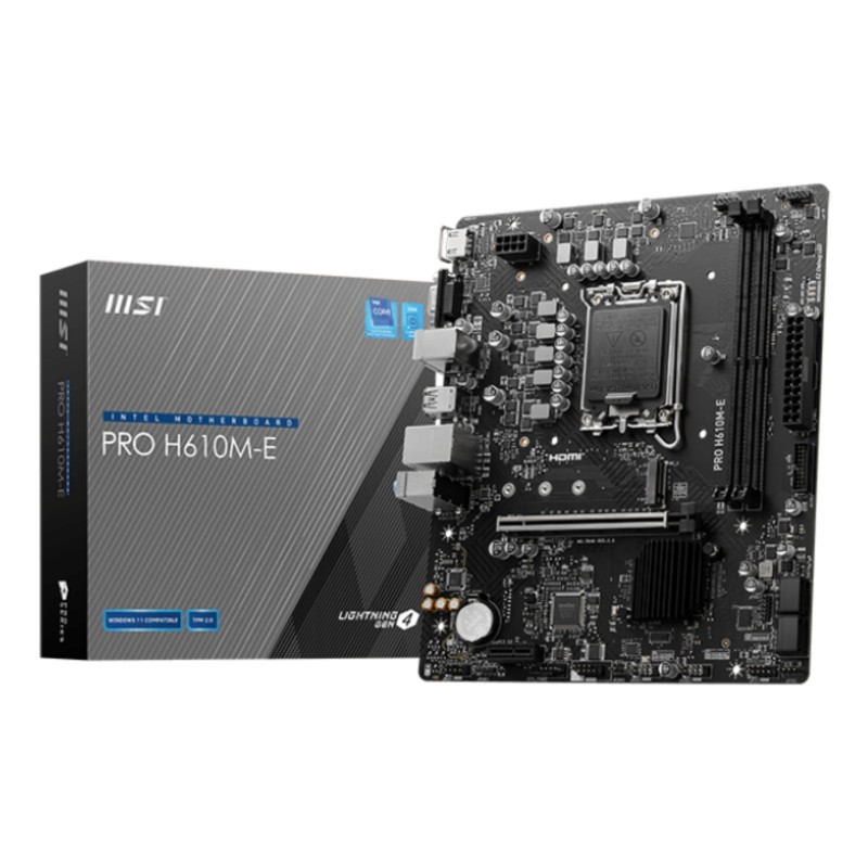 SCHEDA MADRE PRO H610M-E SK 1700 DDR5