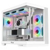 CASE GAMING DARK CAVE DS WHITE EDITION ITGCADCDSW - NO ALIMENTATORE - BIANCO