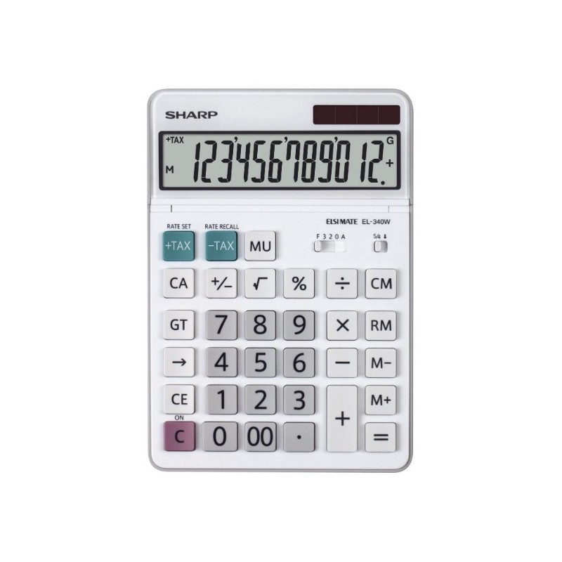 CALCOLATRICE SH-EL-340W BIANCO