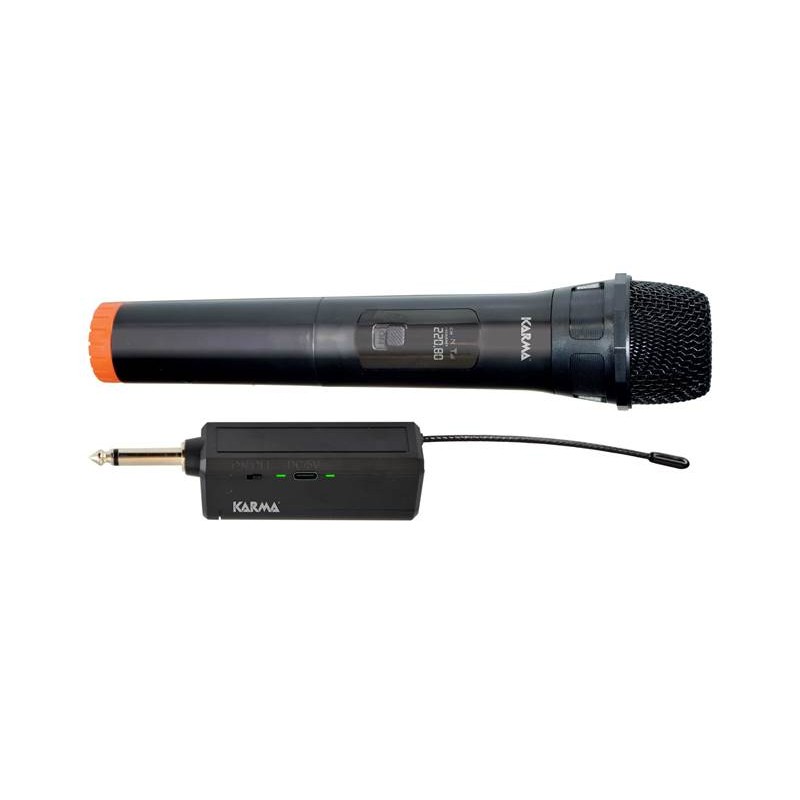 RADIOMICROFONO A BATTERIA VHF SET 169