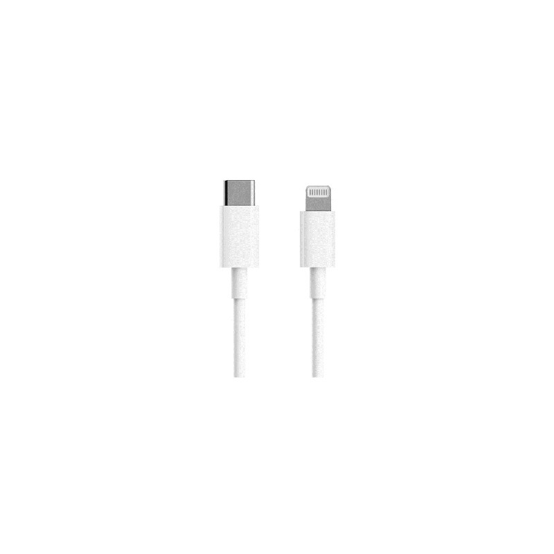 CAVO RICARICA RAPIDA MI DA TYPE-C A LIGHTNING 1MT - BIANCO 28974