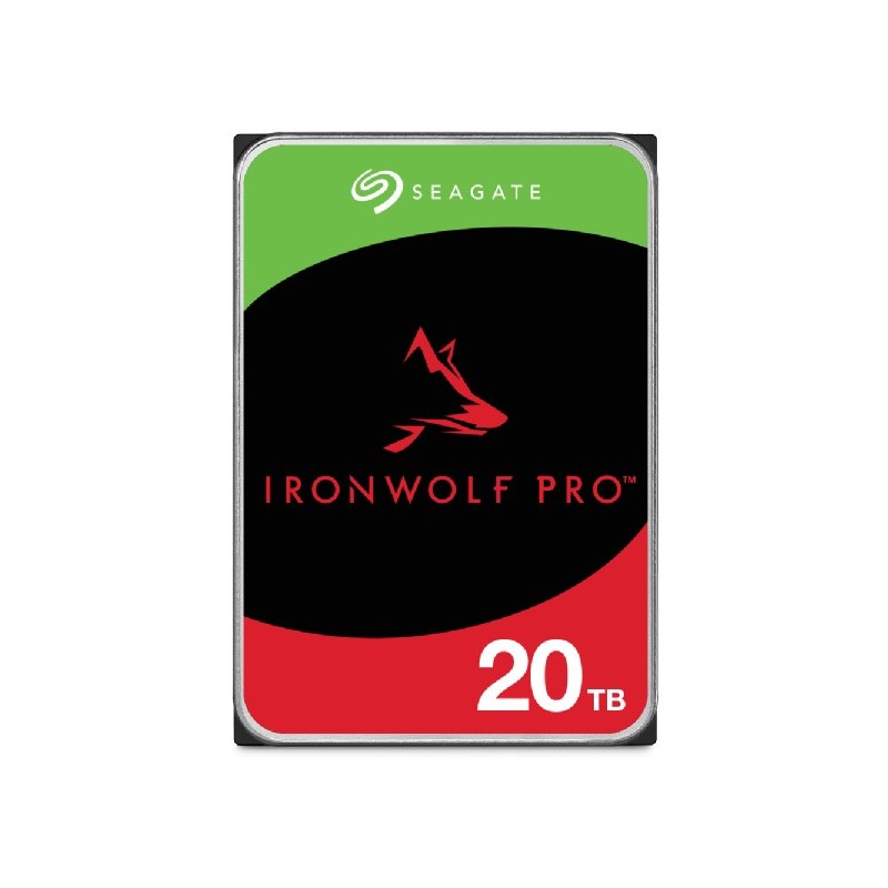 HARD DISK 20 TB IRONWOLF PRO SATA 3 35 NAS ST20000NT001