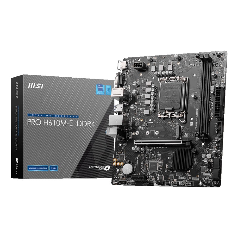 SCHEDA MADRE PRO H610M-E DDR4 SK 1700 7D48-001R