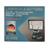 LAMPADA A BATTERIA RETRATTILE SENZA FILI - LED - PORTATILE RI-SMB