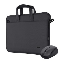 BORSA PER NOTEBOOK 16 BOLOGNA 24988 NERA + MOUSE WIRELESS