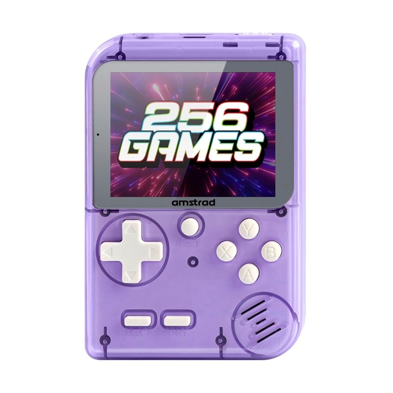 CONSOLE DI GIOCO PORTATILE VIOLA GC 256P