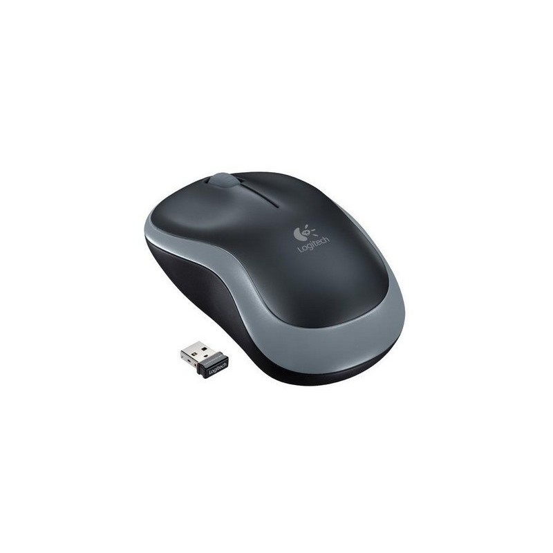 MOUSE M185 NEROGRIGIO WIRELESS