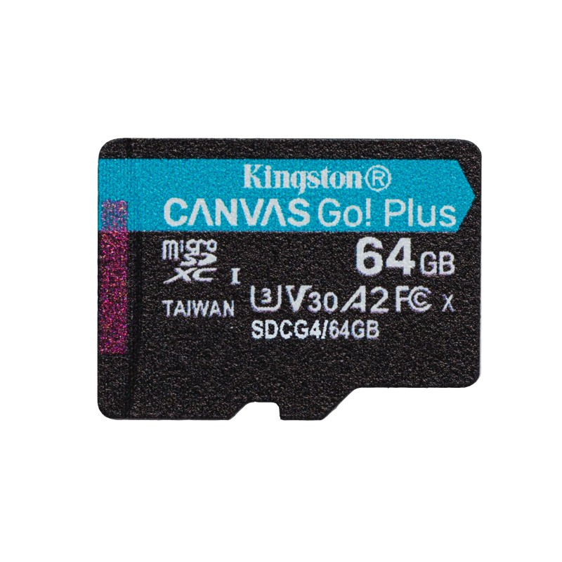TRANS FLASH 64 GB CANVAS GO PLUS SDCG464GBSP CLASS 10