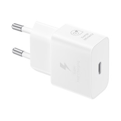 CARICA BATTERIA SAMSUNG 25W TYPE-C NO CAVO WHITE