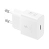 CARICA BATTERIA SAMSUNG 25W TYPE-C NO CAVO WHITE
