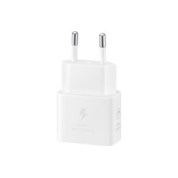 CARICA BATTERIA SAMSUNG 25W TYPE-C NO CAVO WHITE