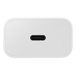 CARICA BATTERIA SAMSUNG 25W TYPE-C NO CAVO WHITE