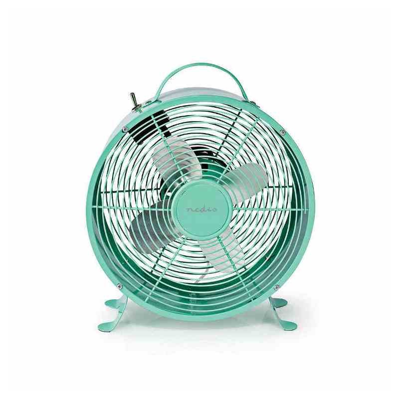 VENTILATORE DA TAVOLO FNCL10TQ20 - 25CM - TURCHESE