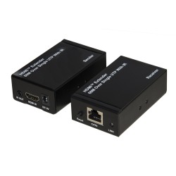 EXTENDER HDMI TRAMITE CAVO RETE CAT 56 FINO 60MT INFRAROSSO TELECOMAND