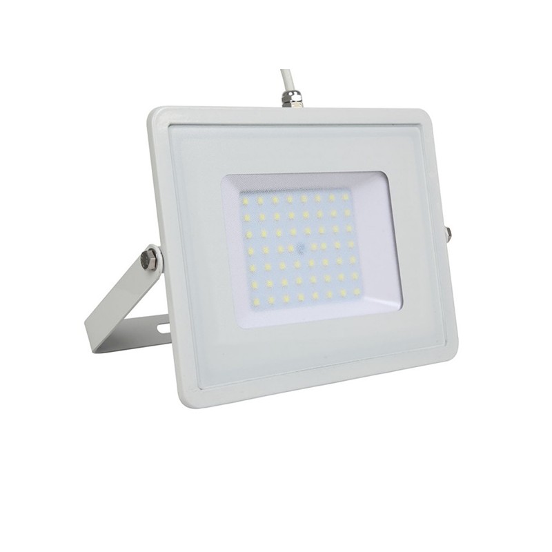 LAMPADA LED FARO 50W PROIETTORE SMD SAMSUNG CHIP CORPO BIANCO 4000K 21410