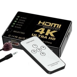 COMMUTATORE SWITCH HDMI 14B 5 PORTE ULTRA HD 4K UH-501