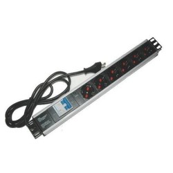 MULTIPRESA PER RACK 19 6 PRESE LP954