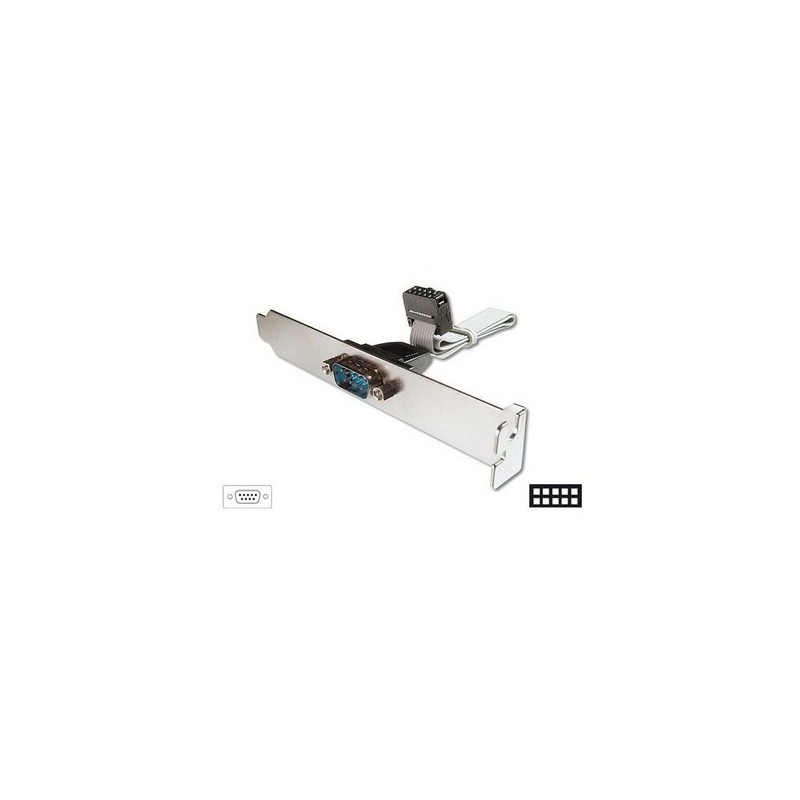 CAVO CON STAFFA METALLICA INTEST SERIALE RS232 AK575