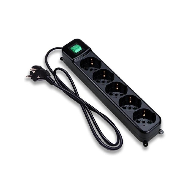 MULTIPRESA POWER CLEANER 5 INGRESSO SCHUKO - 5 USCITE ITALIASCHUKO FMP5GIG