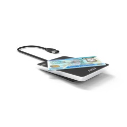 LETTORE SMART CARD RFID NFC BK PER CARTE CIE 30 LETTURA 424KBPS