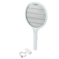 DISPOSITIVO RACCHETTA ANTI ZANZARA + ALIMENTATORE ZACKET ARZANSC02