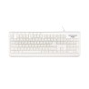 TASTIERA USB MULTIMEDIA PURE TA108 WH 113 TASTI PLUGPLAY ADJ