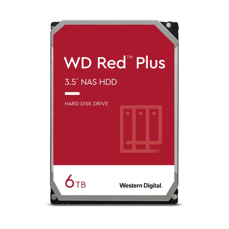 HD 35 6TB 5400RPM 256MB RED PLUS SATA3 NAS STORAGEE