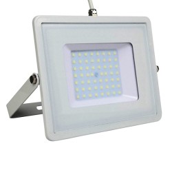 LAMPADA LED FARO 50W PROIETTORE SMD SAMSUNG CHIP CORPO BIANCO 6500K 21411