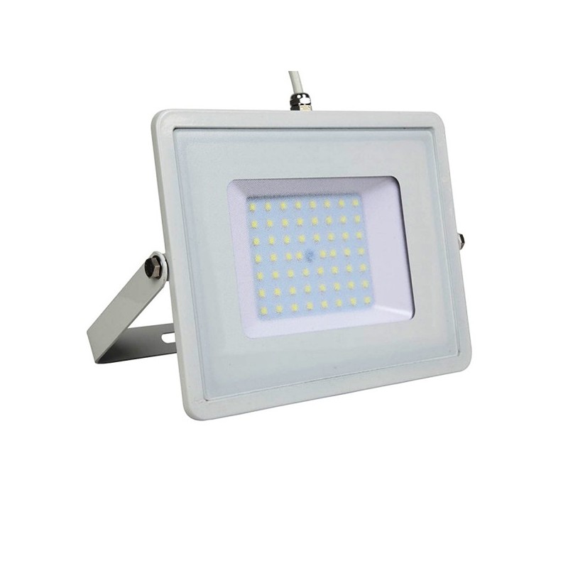 LAMPADA LED FARO 50W PROIETTORE SMD SAMSUNG CHIP CORPO BIANCO 6500K 21411