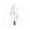 LAMPADA LED CANDELA C37 E14 55W LUCE NATURALE FLC37B6W65K14