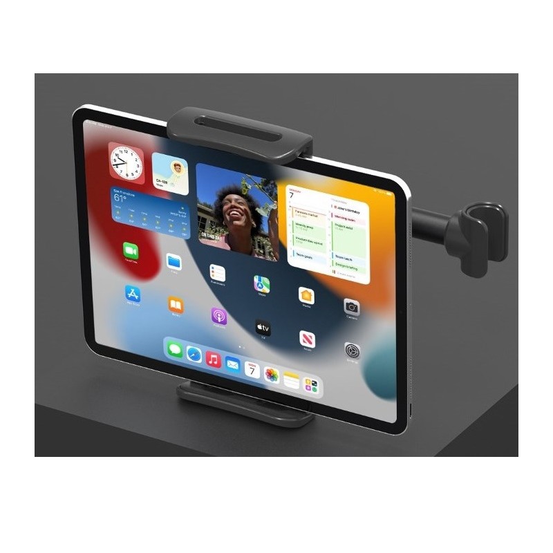 STAFFA AUTO PER TABLETSMARTPHONE CON FISSAGGIO SEDILE POSTERIORE 11-20 CM DEMCC319B
