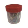 ELASTICI GOMMA ASSORTITI BARATTOLO 100 GRAMMI