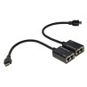 ESTENSORE HDMI - 2 CAVI ETHERNET CAT 6 - 30MT LKEXT15