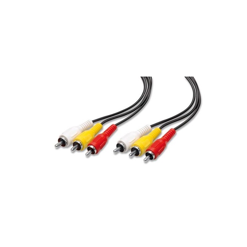 CAVO AUDIO E VIDEO 911 3SP RCA + 3SP RCA - 15MT