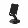 SUPPORTO PIEGHEVOLE IN METALLO CON ROTAZIONE 360 GRADI PER TABLETSMARTPHONE DE360FS700B