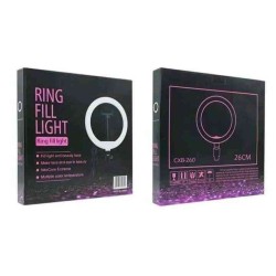 ANELLO DA ILLUMINAZIONE RING FILL LIGHT 10 26CM LED CXB-260