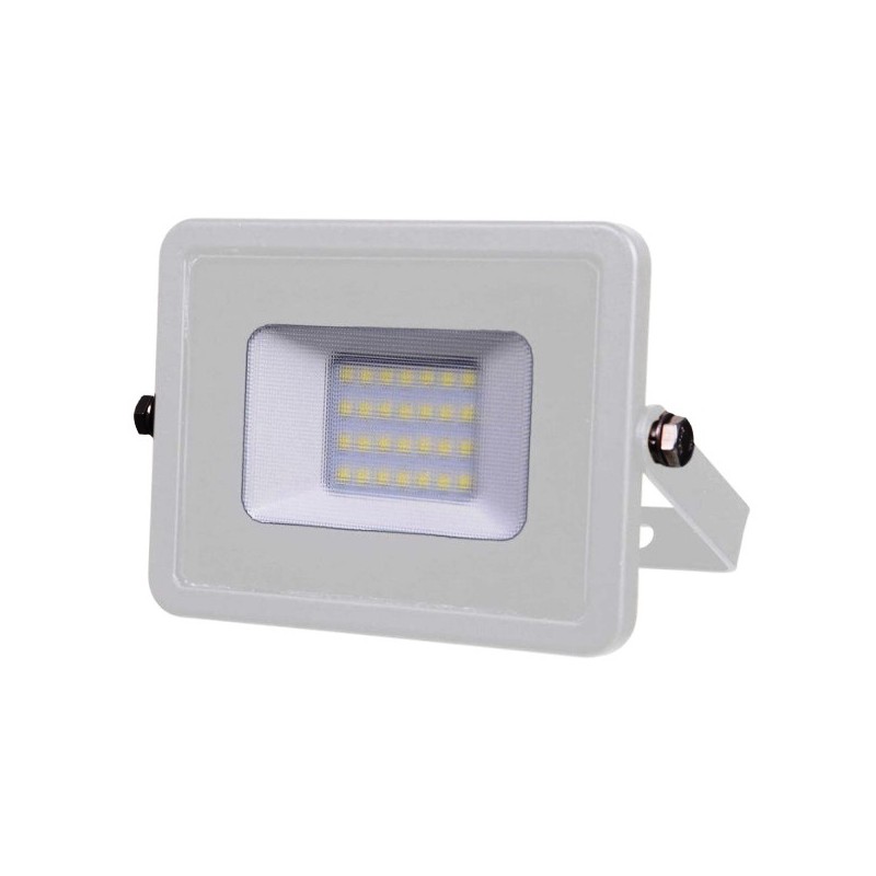 LAMPADA LED FARO 20W PROIETTORE SMD SAMSUNG CHIP CORPO BIANCO 3000K 21442
