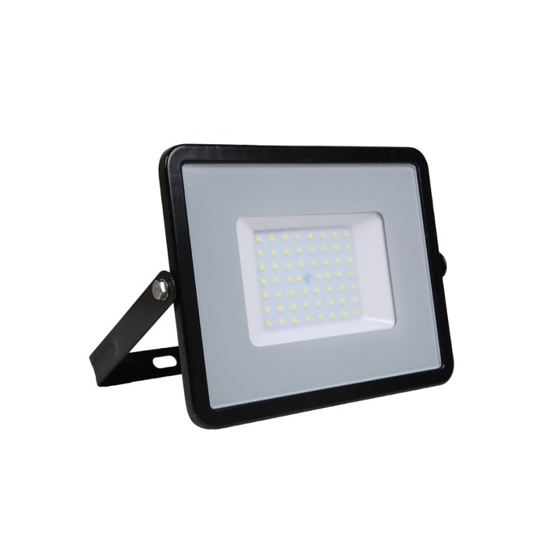 LAMPADA LED FARO 50W PROIETTORE SMD SAMSUNG CHIP CORPO NERO 3000K 21406