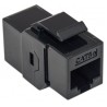 ACCOPPIATORE KEYSTONE JACK RJ45 CAT6E NERO NW-KU6P-BK