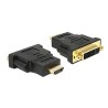 ADATTATORE SPINA HDMI 19PIN A PRESA DVI-D DUAL LINK 24+5 DORATO