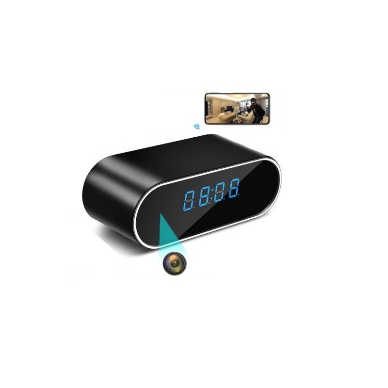 SVEGLIA DIGITALE TC5000X CON TELECAMERA SPIA SPY CAM AUDIOVIDEO