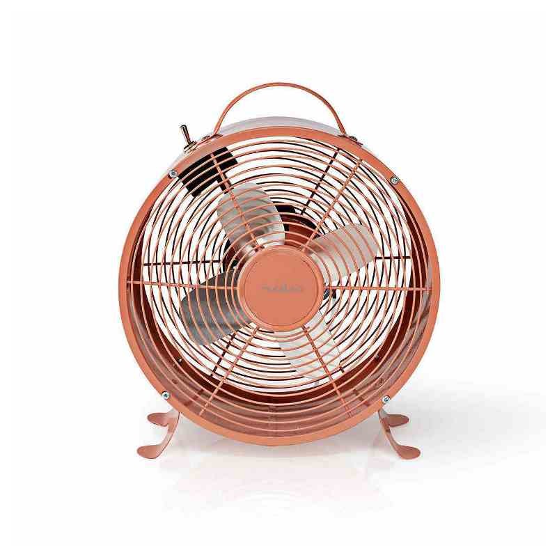 VENTILATORE DA TAVOLO FNCL10PK20 - 25CM - ROSA VINTAGE