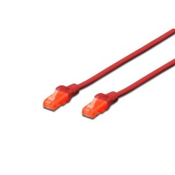 CAVO DI RETE DRITTO NON SCHERMATO CAT6E 2 MT ROSSO DK1614020R